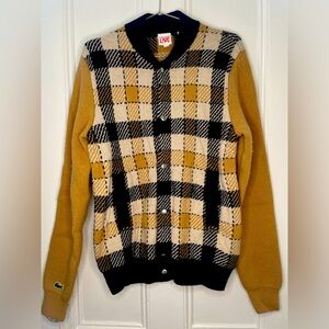 Lacoste Live Checked Wool Bomber - Medium